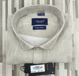 Craze Pure Linen Men’s Shirt – Natural Beige | Full Sleeve Casual Shirt