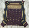 Wine & Black Designer Zari Saree – Traditional Collection