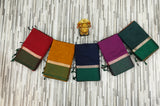 Handloom Cotton Saree – Contrast Border & Tassel Design