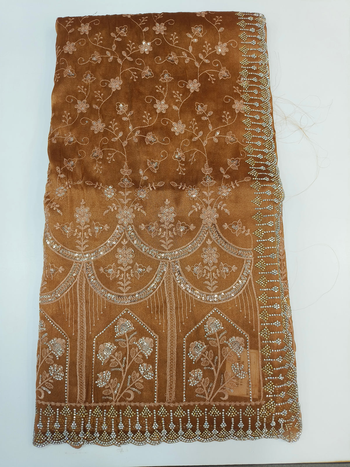 Designer Embroidered Sequin Fabric – Premium Festive & Party Wear