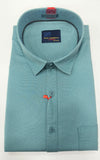 Pan America Legend Men’s 100% Cotton Solid Shirt – Sea Green