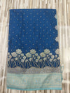 Elegant Floral Jacquard Saree with Rich Decorative Border