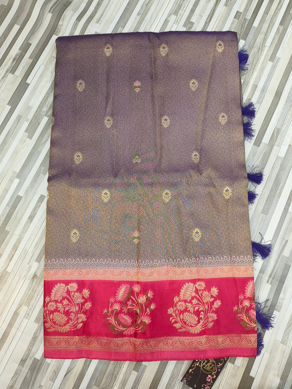 Traditional Floral Border Saree Collection
