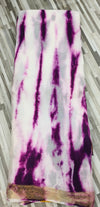 : Elegant Tie-Dye Saree with Golden Border – Multiple Colors