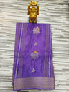 Premium Floral Zari Weave Saree – Traditional Elegance in 7 Colors