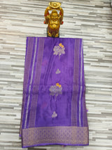 Premium Floral Zari Weave Saree – Traditional Elegance in 7 Colors