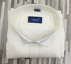 Craze Pure Linen Men’s Shirt – Ivory Off White | Solid Shirt
