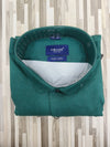 Craze Pure Linen Men’s Shirt – Deep Teal Green | Solid Shirt