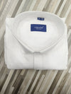 Craze Pure Linen Men’s Shirt – White | Light Self Design