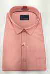 Pan America Legend Men’s 100% Cotton Solid Shirt – Peach Pink