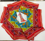 Sree Leela Inspired Multicolor Designer Saree