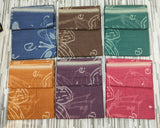 Abstract Floral Woven Saree with Artistic Leaf Motifs & Fringe Border