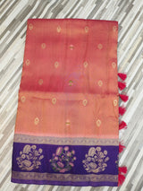 Traditional Floral Border Saree Collection